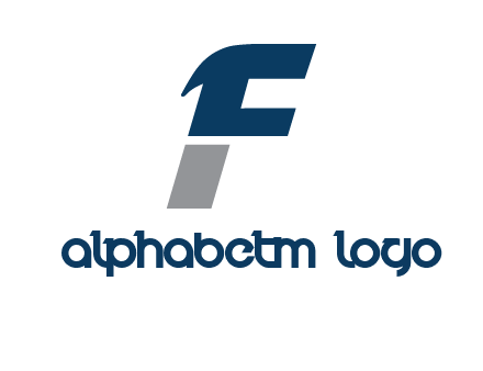 abstract letter C forming letter F