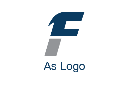 abstract letter C forming letter F