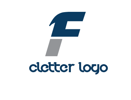 abstract letter C forming letter F