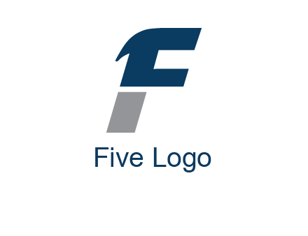 abstract letter C forming letter F
