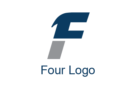 abstract letter C forming letter F