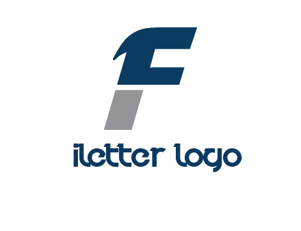 abstract letter C forming letter F