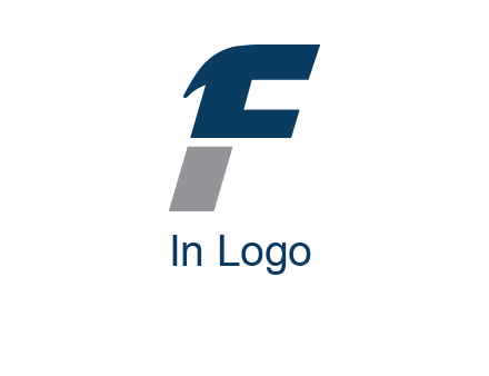abstract letter C forming letter F