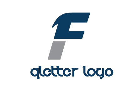 abstract letter C forming letter F