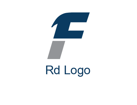 abstract letter C forming letter F