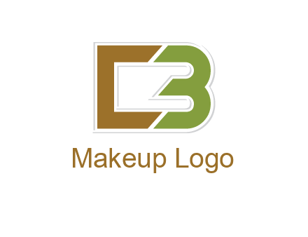blocky letter C and letter B together