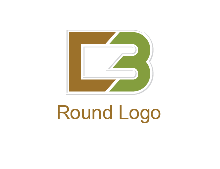 blocky letter C and letter B together