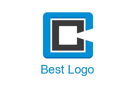 letter C inside letter C