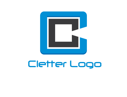 letter C inside letter C
