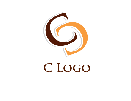 letter C forming together