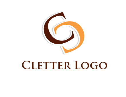 letter C forming together