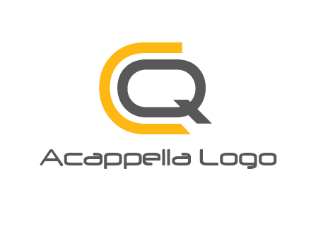 letter Q in letter C