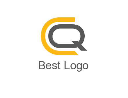letter Q in letter C