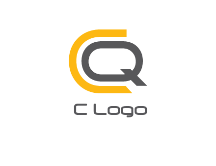 letter Q in letter C