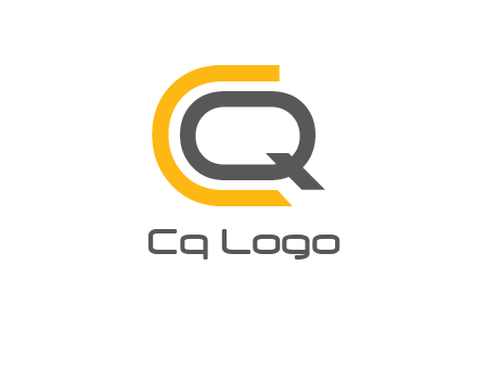 letter Q in letter C