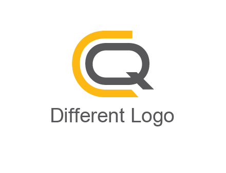 letter Q in letter C