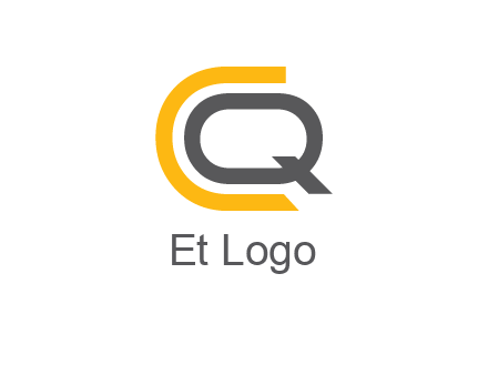 letter Q in letter C