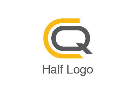 letter Q in letter C