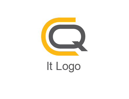 letter Q in letter C