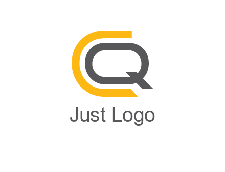 letter Q in letter C