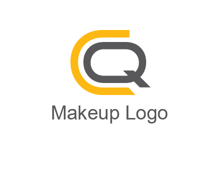 letter Q in letter C