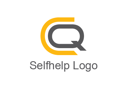 letter Q in letter C