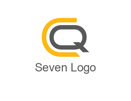 letter Q in letter C