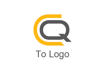 letter Q in letter C