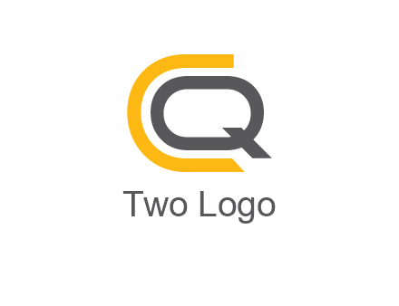 letter Q in letter C