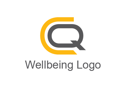letter Q in letter C