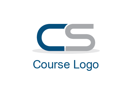 letter C and S forming capsule