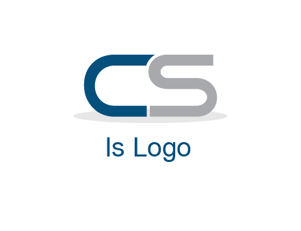 letter C and S forming capsule
