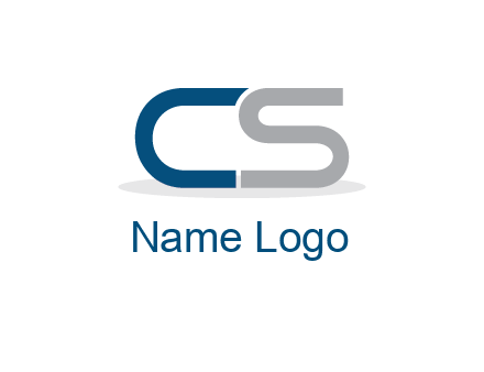 letter C and S forming capsule