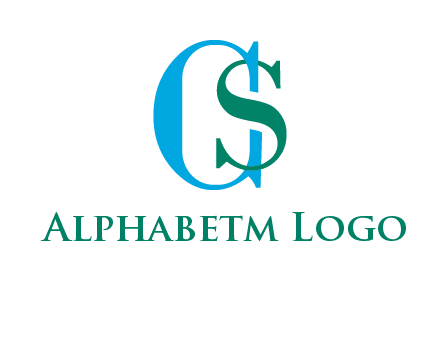 letter S overlapping letter C