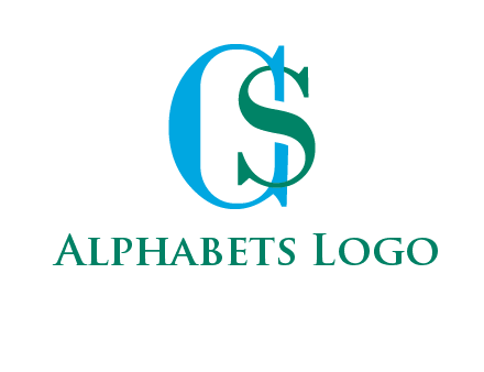 letter S overlapping letter C