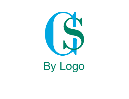 letter S overlapping letter C