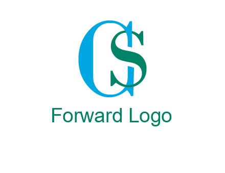 letter S overlapping letter C