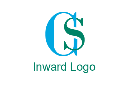 letter S overlapping letter C