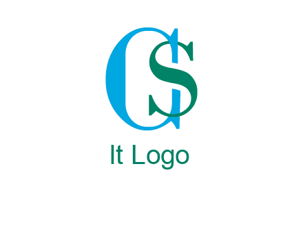 letter S overlapping letter C