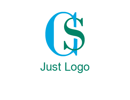 letter S overlapping letter C