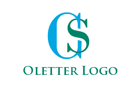 letter S overlapping letter C
