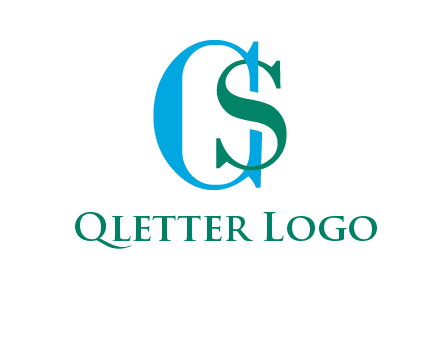 letter S overlapping letter C
