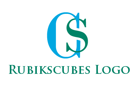 letter S overlapping letter C