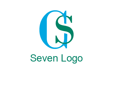 letter S overlapping letter C