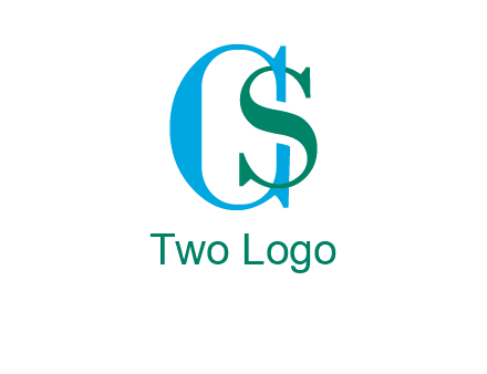 letter S overlapping letter C