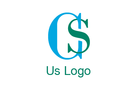 letter S overlapping letter C
