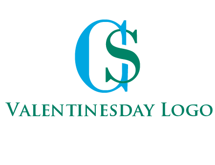 letter S overlapping letter C