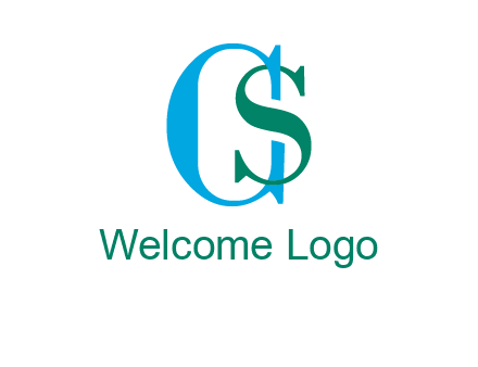 letter S overlapping letter C