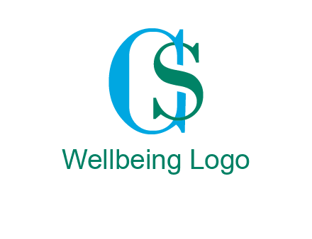 letter S overlapping letter C