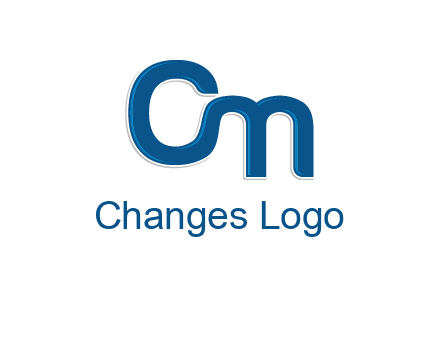letter C joined to letter N